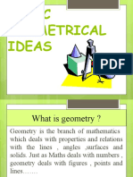 Basic Geomtrical Ideas Ppt-1