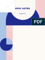 Upsc Notes