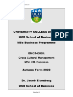 UCD MSC IB X Cul Trim1 2022 Syllabus JE