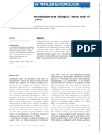 J Applied Entomology - 2011 - Ahantarig - Endosymbiotic Wolbachia Bacteria As Biological Control Tools of Disease Vectors