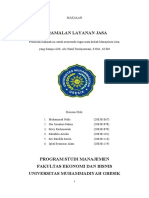 Makalah Manajemen Jasa Kelompok 3