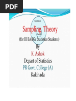 Chapter 3 Sample Size Calculation and Sampling | PDF | Sampling ...