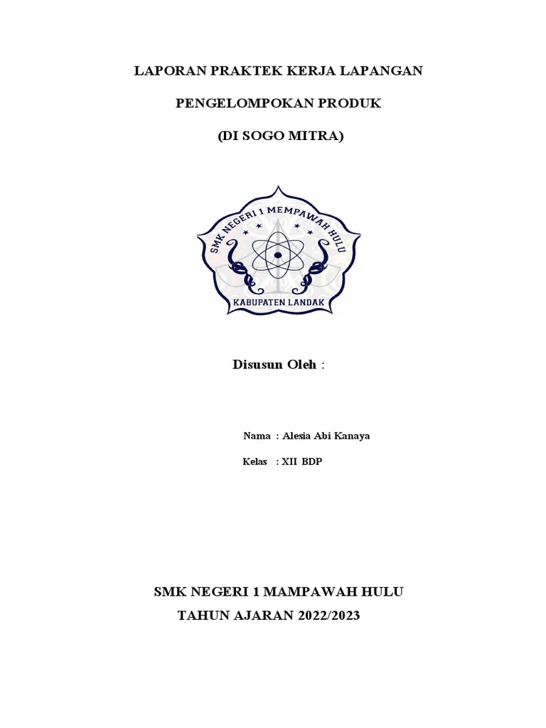 Abi - Kanaya-Makalah-Mengelompokan Produk | PDF