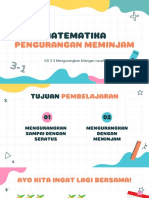 Matematika KD 3.3 Tema 1 Pengurangan