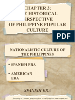 Nationalistic Culture of The Philippines