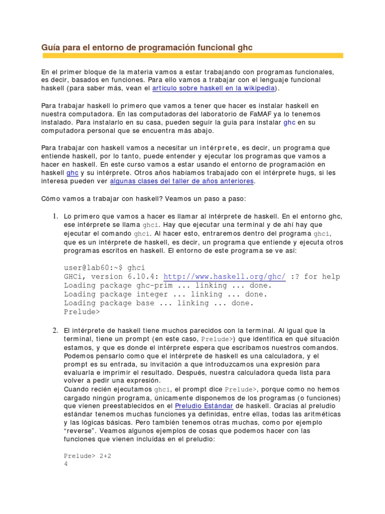 Guia GHC | PDF | Ventana (informática) | Distribución de Linux