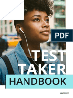 PTE Academic Test Taker Handbook - May 2022 V2