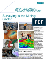 Surveying in The Mining Sector