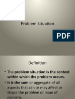 Problem Situation