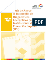 Guía de Apoyo Al Desarrollo de Diagnósticos Energéticos para IES