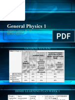 General Physics 1 Lesson