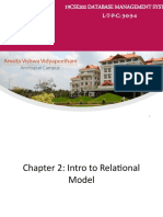Ch2 - Intro To Relational Model