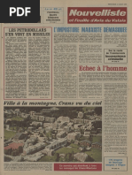 L'Imposture Marxiste Demasquee: La Montagne. Crans Vu | PDF ...