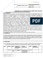 Informe Comite Local de Salud Identificaciòn de Esquemas Incompletos