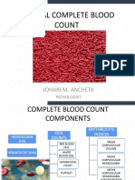 Manual Complete Blood Count