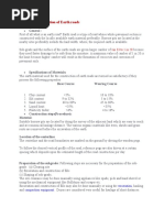 Earthen Road Construction Guide | PDF | Road | Soil