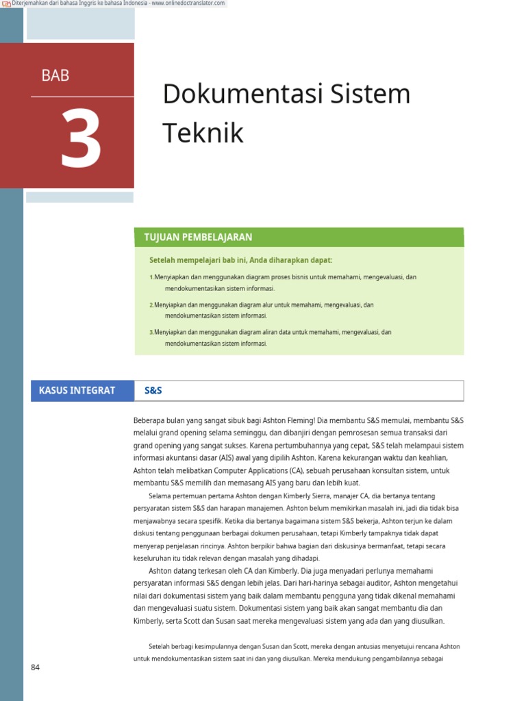 Teknik Dokumentasi Sistem Informasi | PDF