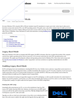 Enable Legacy Boot Mode