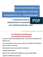 Etat Des Resistances Bacteriennes Aux Antibiotiques en Tunisie Et Lecture Interpretative de L' Antibiogramme