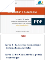 Introduction Ã L'economie FEG Cours Suite