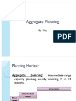 Aggregate Planning by Raj
