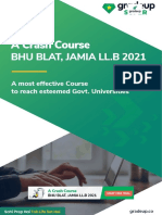 Crash Course for BHU BLAT, JAMIA LL.B 2021 Exams