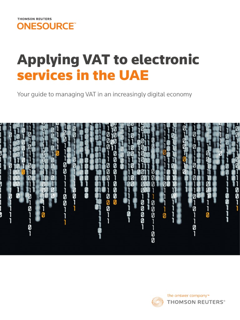 Applying VAT To Electronic PDF Value Added Tax Taxes