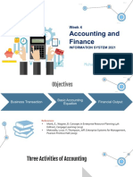 Week 4 - Accounting and Finance
