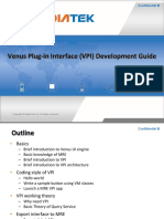 03.venus Plug-In Interface (VPI) Development Guide