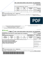 Boleto de cobrança para serviços de telecomunicações