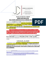 Manual de Práctica Forense - Reincorporación Del Poder Judicial de La CDMX