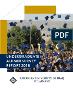 2018 Alumni Report - FINAL Draft