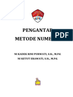 Pengantar Metode Numerik