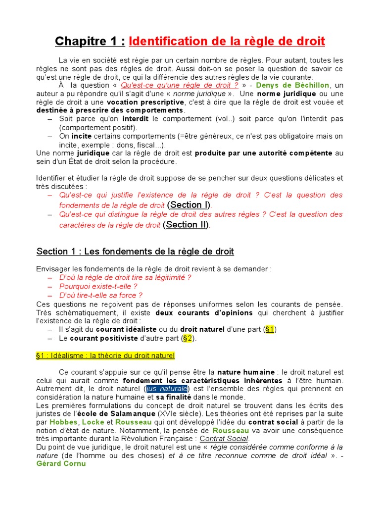 Comprendre la règle de droit et ses fondements | PDF | Justice | Crime ...