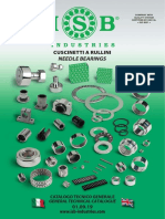 Catálogo ISB Rodamientos de Agujas 2019 Italiano Ingles