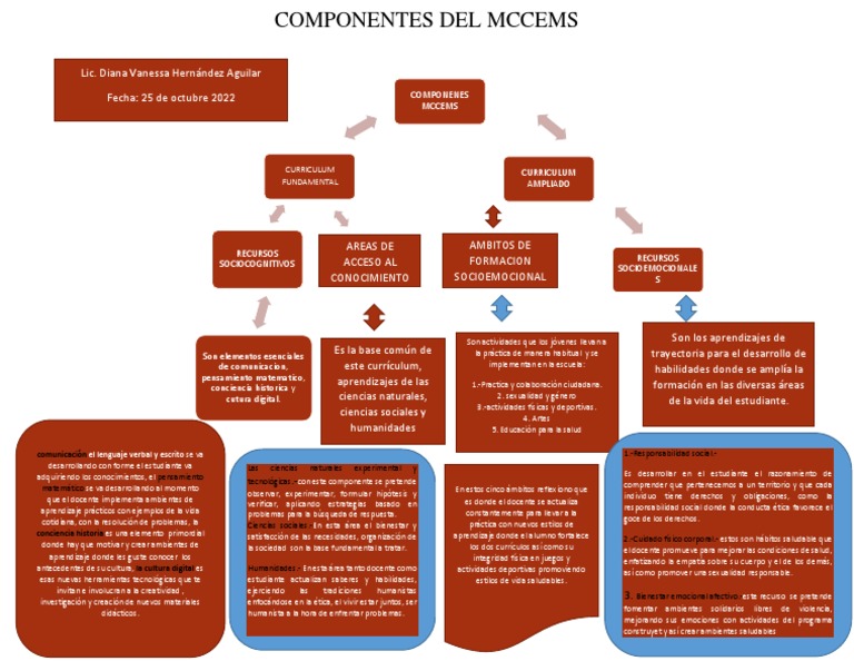 Componentes Del Mccems | PDF | Plan de estudios | Maestros