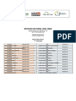 Resultado Oficial Oitavas de Final Boxe Jasc 2022
