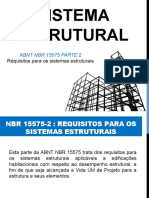 Sistema Estrutural - Topicos I