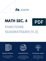Fonctions Quadratique