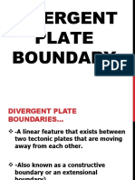 Divergent Plate Boundary