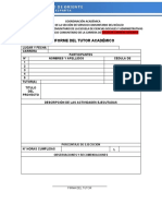 Formato 12 Informa Del Tutor