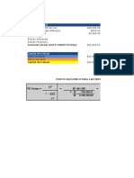 Inversión inicial proyecto compra de camión