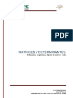 Clase 1 Definiciones, Propiedades, Algebra de Matrices Reales.