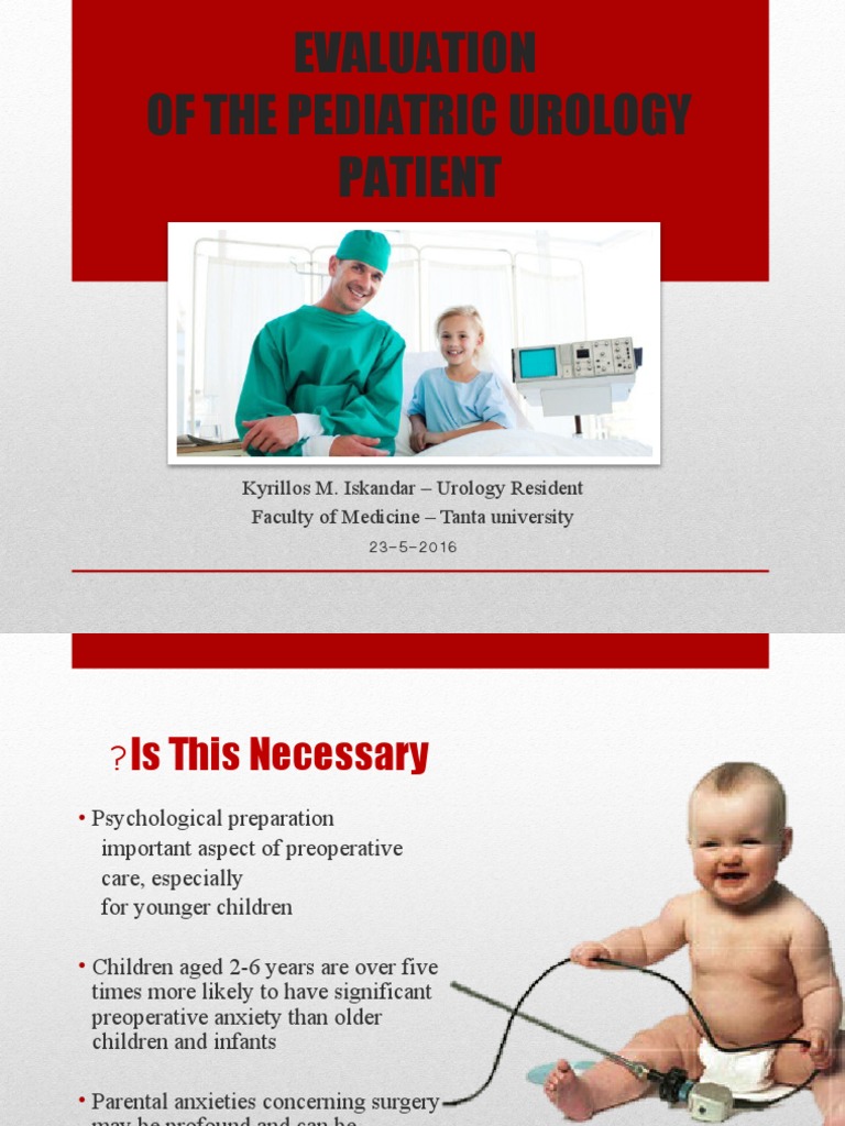 Pediatric Urology Preoperative Guide | PDF | Medical Imaging | Ct Scan