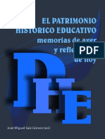 Arq Escolar - Libro El - Patrimonio - Historico - Educativo - Memorias - de - Ayer - y - Reflexiones - de - Hoy