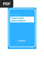 TypeScript Cheatsheets