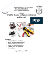 Reporte Diseño de Sistema Eléctrico Residencial