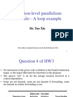 Instruction-level parallelism: Tomasulo - A loop example