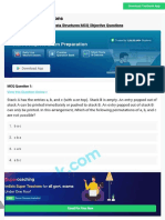 Mcq on Data Structures 626fa34741c7369a8e3859c5