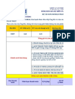 LỊCH VAY ĐẶC BIỆT -FORM BÁO GIÁ ISO